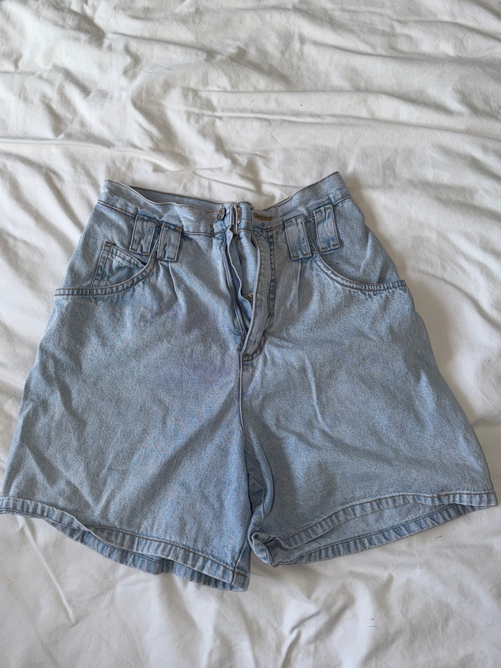 Cherokee Light Blue High-Waist Denim Shorts
